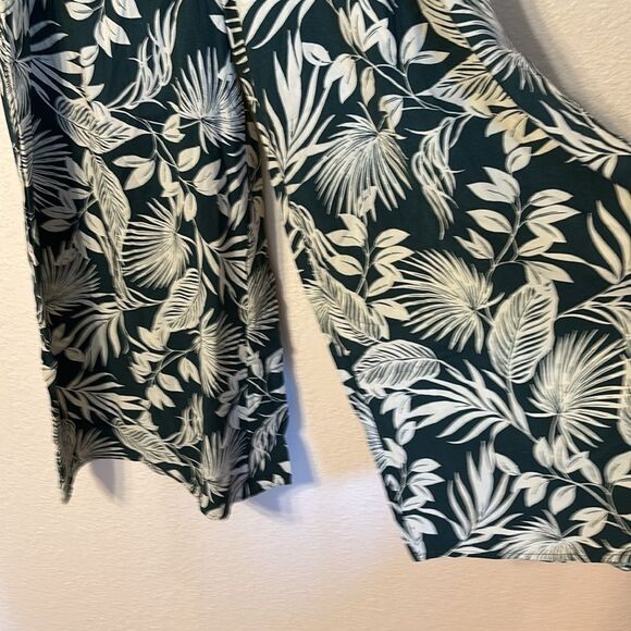 Patrons of Peace Botannical Print Pull On Pants Large - Picture 5 of 6